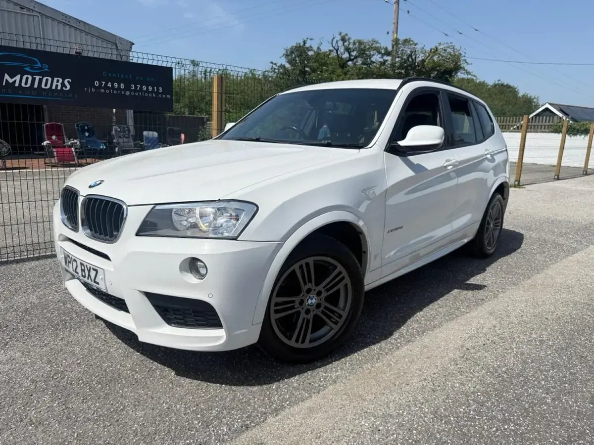Used BMW X3 M Sport 184 HP (135 kW) 2012 White SUV