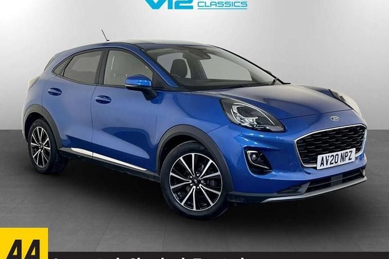 Used Ford Puma Titanium 125 HP (91 kW) 2020 Blue SUV