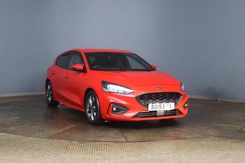 Used Ford Focus ST-Line 125 HP (91 kW) 2019 Silver Hatchback