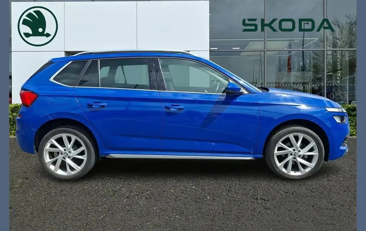 Used Skoda Kamiq SE L Executive 108 HP (79 kW) 2023 Blue SUV