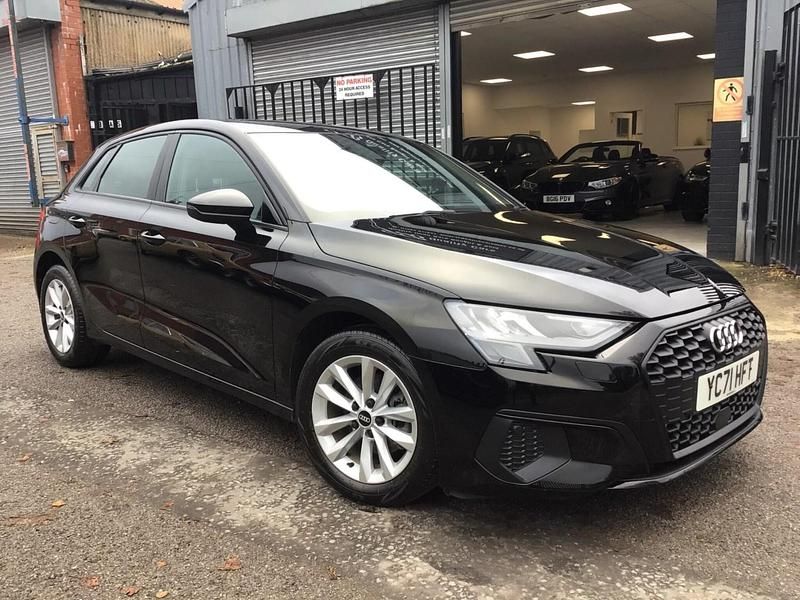 Black Used 2021 Audi A3 Sportback Sport Hatchback | £16,250 (Fair price) - Image 1/4