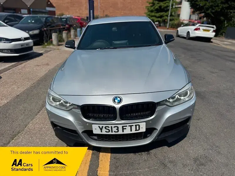 Used BMW 330 M Sport 254 HP (186 kW) 2013 Silver Sedan