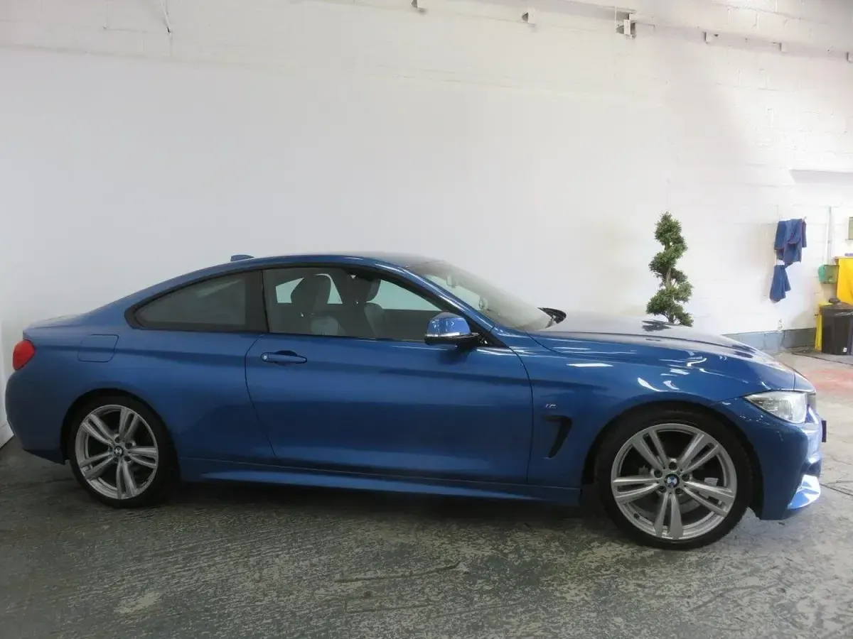 Begagnad BMW 420 M Sport 184 HK (135 kW) 2013 Blå Sportkupé