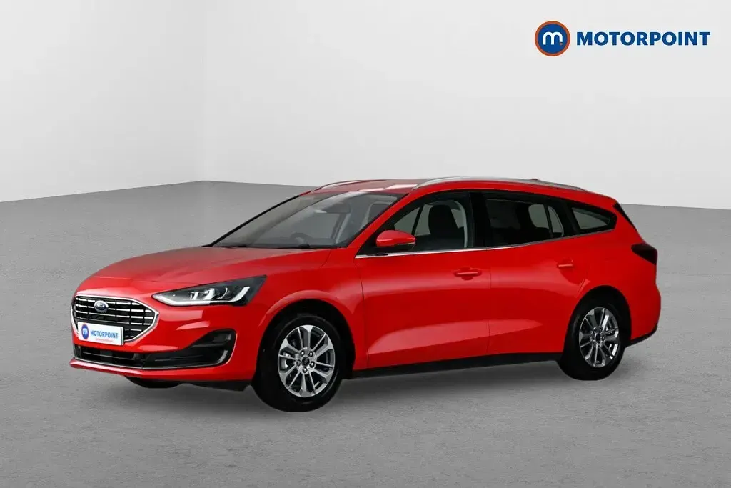 New Ford Focus Titanium 2026 Red Estate