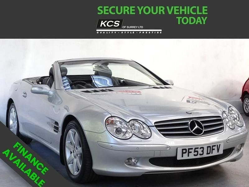 Used Mercedes SL350 245 HP (180 kW) 2004 Silver Cabriolet