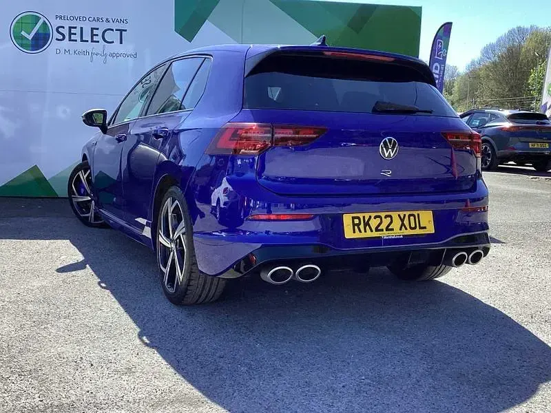 Used VW Golf VIII R 2022 Blue Hatchback