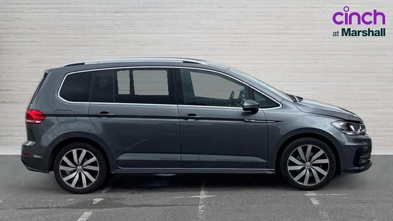 Used VW Touran R-line 150 HP (110 kW) 2020 Grey MPV