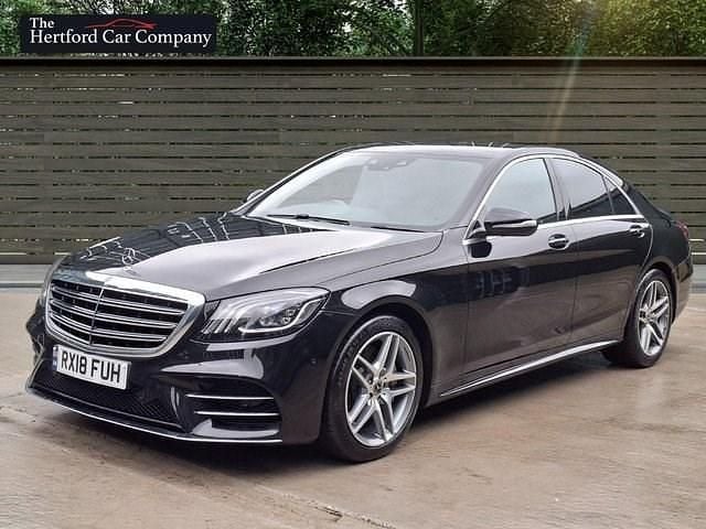 Used Mercedes S350 AMG line 286 HP (210 kW) 2018 Black Sedan
