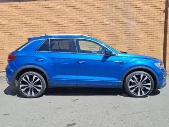 Used VW T-Roc R-line 2021 Blue SUV