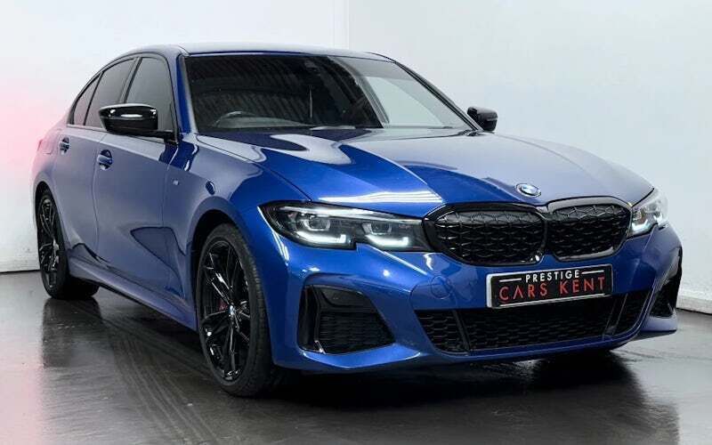 Blue Used 2021 BMW M340 M Sport Sedan | £30,193 (Good price) - Image 1/4