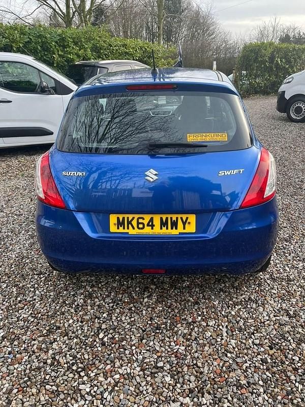 Used Suzuki Swift 2014 Blue Hatchback