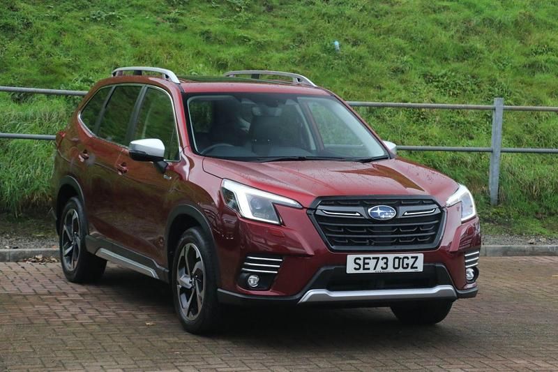 Red Used 2024 Subaru Forester Premium SUV | £27,495 (Fair price) - Image 1/4