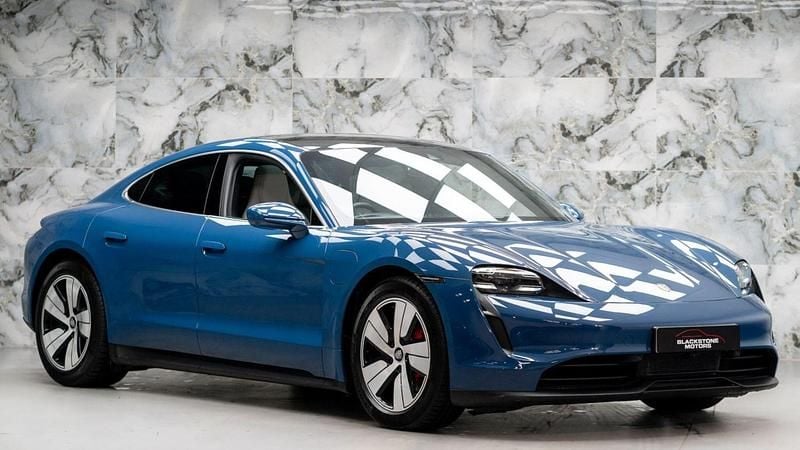 Blue Used 2020 Porsche Taycan Sedan | £46,989 (A bit pricey) - Image 1/4