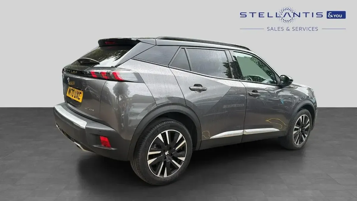Used Peugeot 2008 GT-line 129 HP (94 kW) 2020 Grey SUV