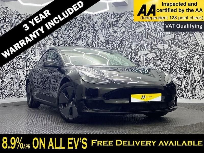 Black Used 2021 Tesla Model 3 Sedan | £20,795 (Fair price) - Image 1/2