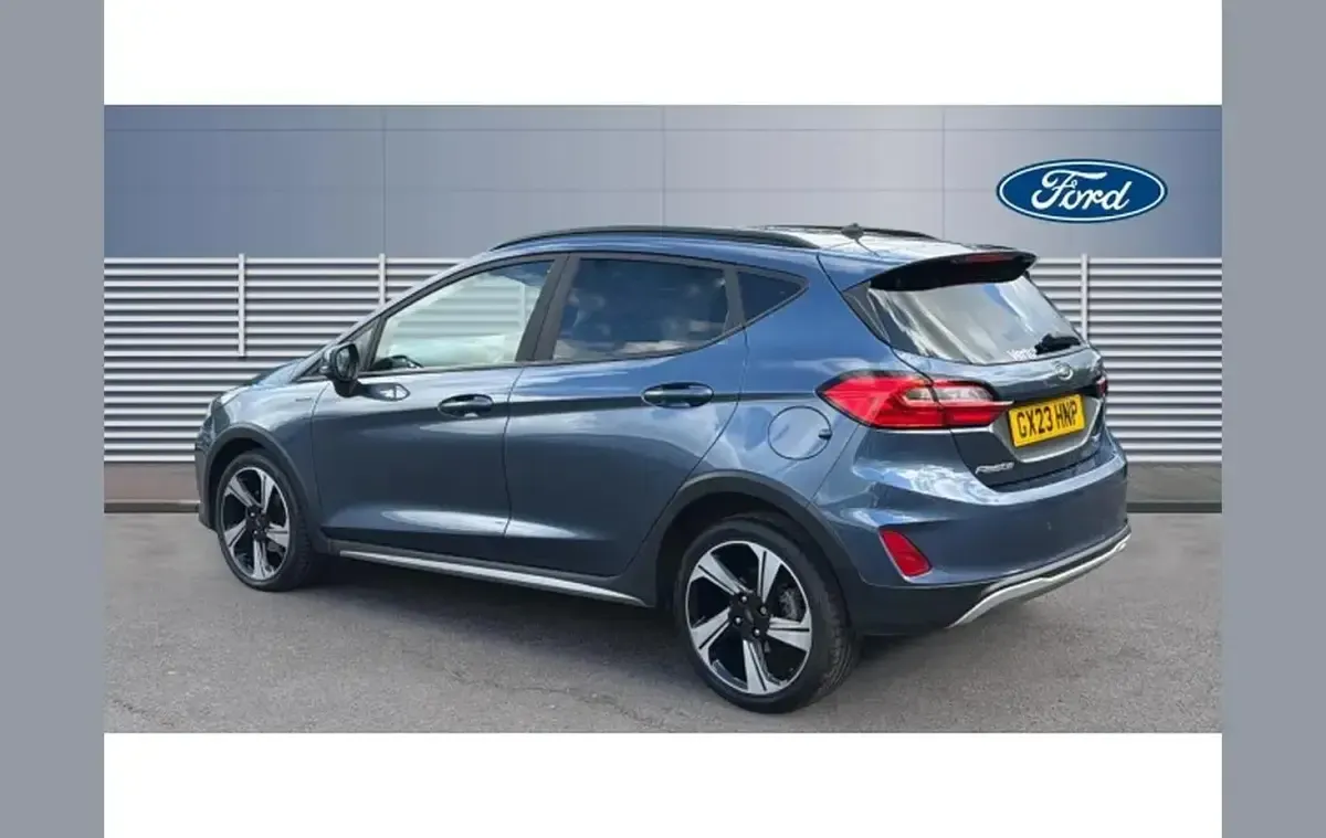 Used Ford Fiesta Active 125 HP (91 kW) 2022 Blue Hatchback