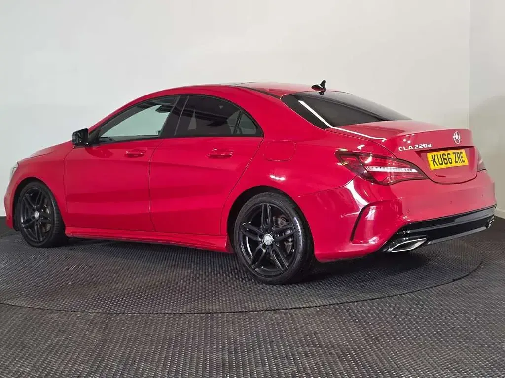 Used Mercedes CLA220 AMG line 2016 Red Coupe