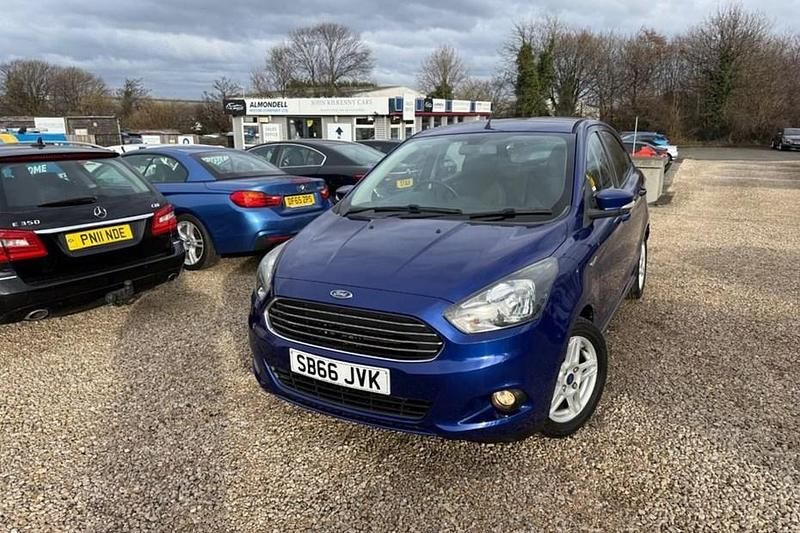 Used Ford Ka Plus Zetec 70 HP (51 kW) 2016 Blue Hatchback
