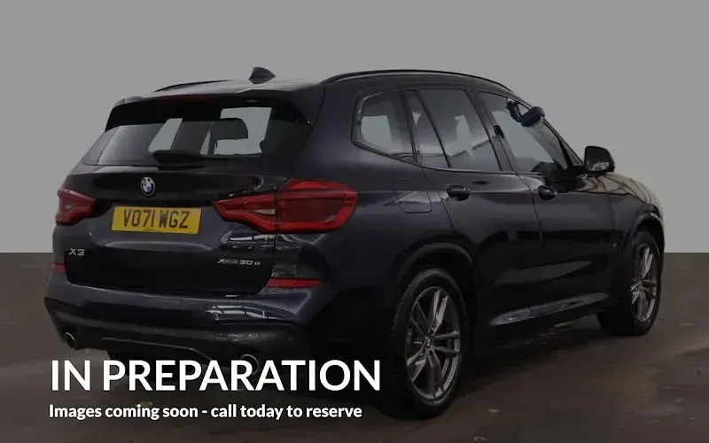 Used BMW X3 M Sport 292 HP (214 kW) 2021 Black SUV