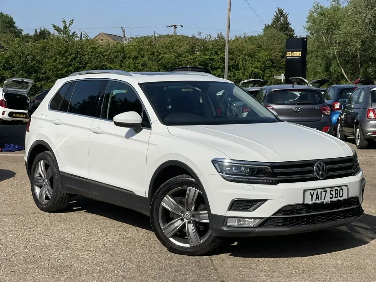 Used VW Tiguan SEL 150 HP (110 kW) 2017 White SUV