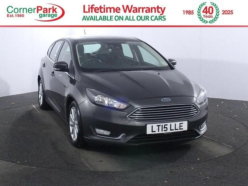 Grey Used 2015 Ford Focus Titanium Hatchback | £5,799 (Fair price) - Image 1/4