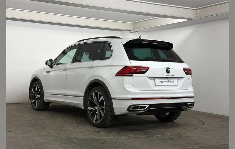 Used VW Tiguan R-line 150 HP (110 kW) 2022 White SUV