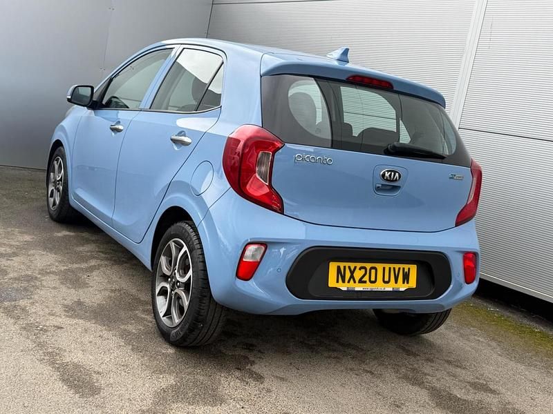 Used Kia Picanto 83 HP (61 kW) 2020 Blue Hatchback