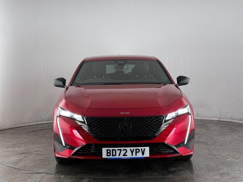 Used Peugeot 308 Premium 131 HP (96 kW) 2022 Red Hatchback