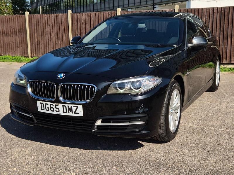 Used BMW 520 2015 Black Sedan