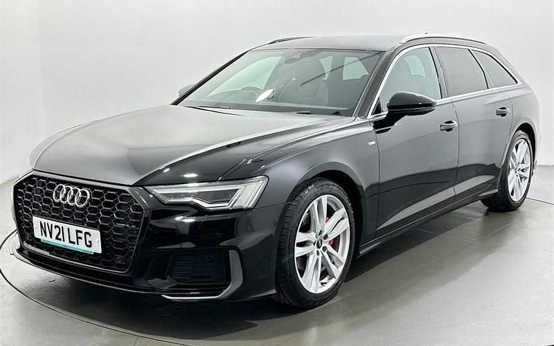 Used Audi A6 S-Line 204 HP (150 kW) 2021 Black Estate