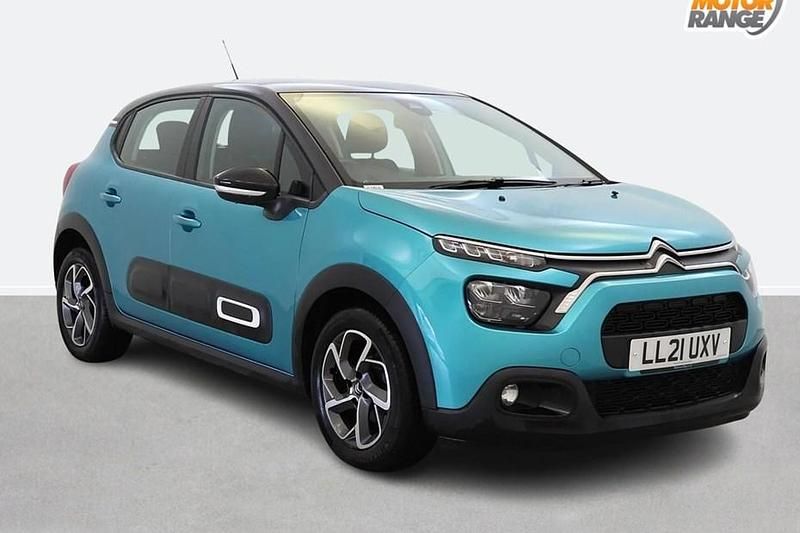 Blue Used 2021 Citroën C3 PureTech Hatchback | £8,895 (Fair price) - Image 1/1