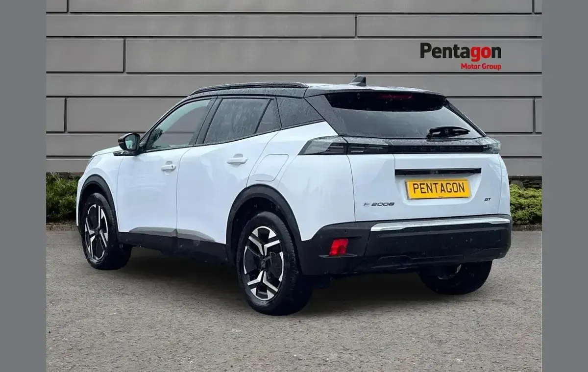 Used Peugeot e-2008 GTi 100 kW (136 HP) 2024 White SUV