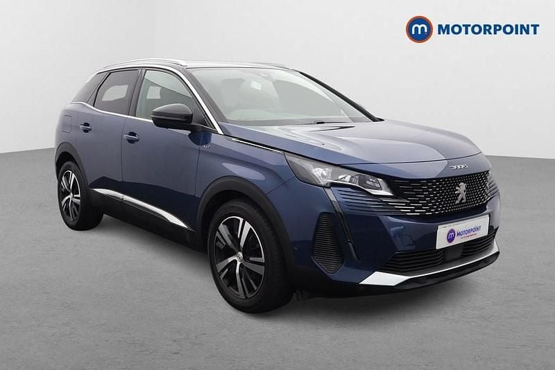 Blue Used 2022 Peugeot 3008 GTi Hatchback | £16,999 (Fair price) - Image 1/4