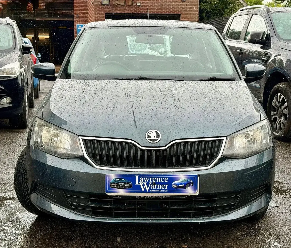Used Skoda Fabia SE 90 HP (66 kW) 2015 Grey Hatchback