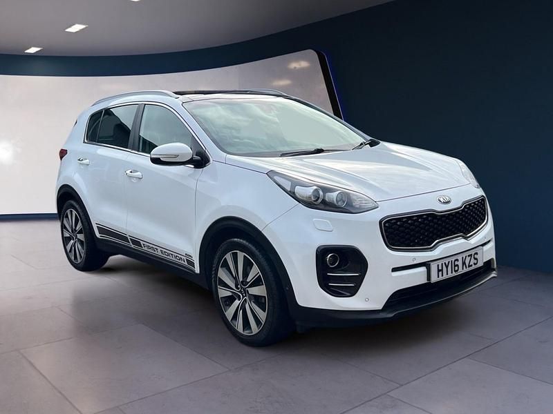 Used Kia Sportage First Edition 182 HP (133 kW) 2016 White SUV