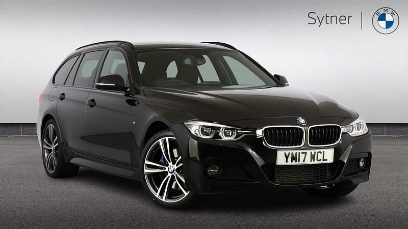 Black Used 2017 BMW 320 M Sport Estate | £16,500 (A bit pricey) - Image 1/4