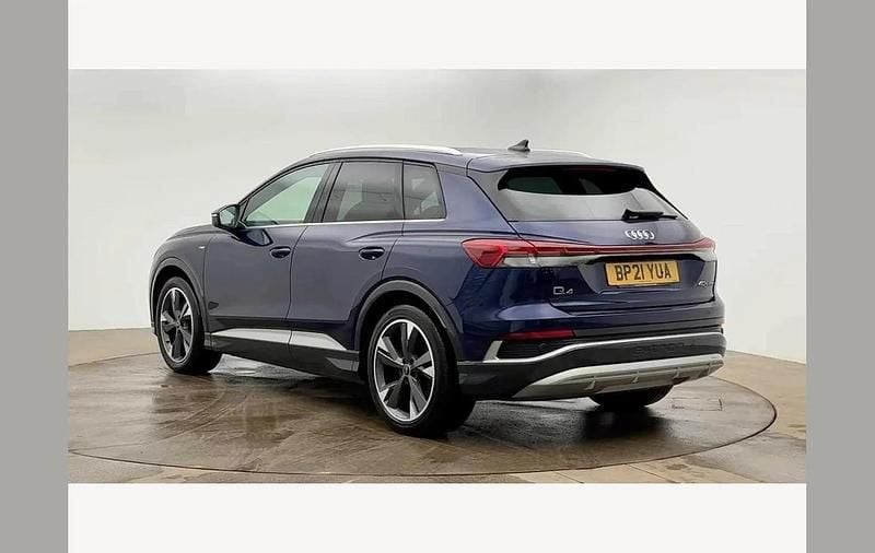 Used Audi Q4 e-tron Comfort 147 kW (200 HP) 2021 Blue SUV