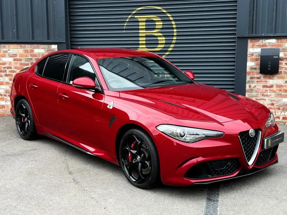 Used Alfa Romeo Giulia Quadrifoglio 510 HP (375 kW) 2018 Red Sedan