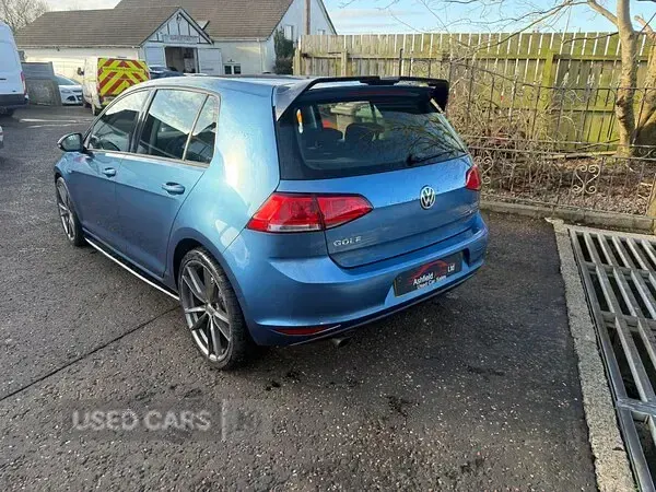 Used VW Golf VII 2015 Blue Hatchback