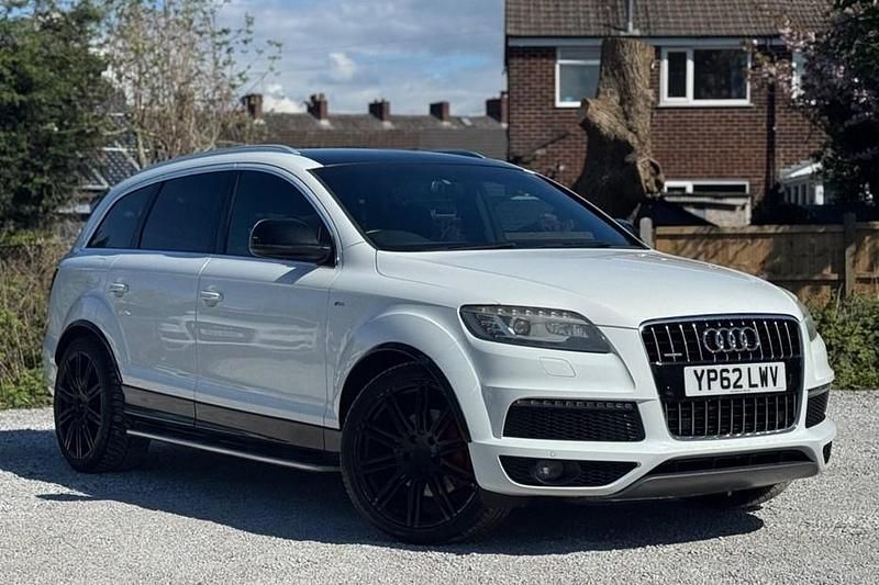 Used Audi Q7 S-Line 204 HP (150 kW) 2012 White SUV
