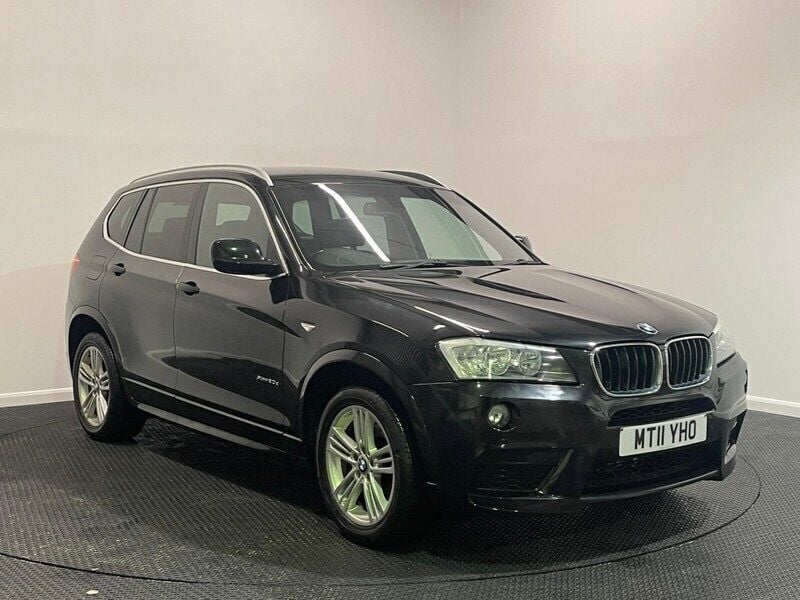Black Used 2011 BMW X3 M Sport SUV | £6,999 (Fair price) - Image 1/4