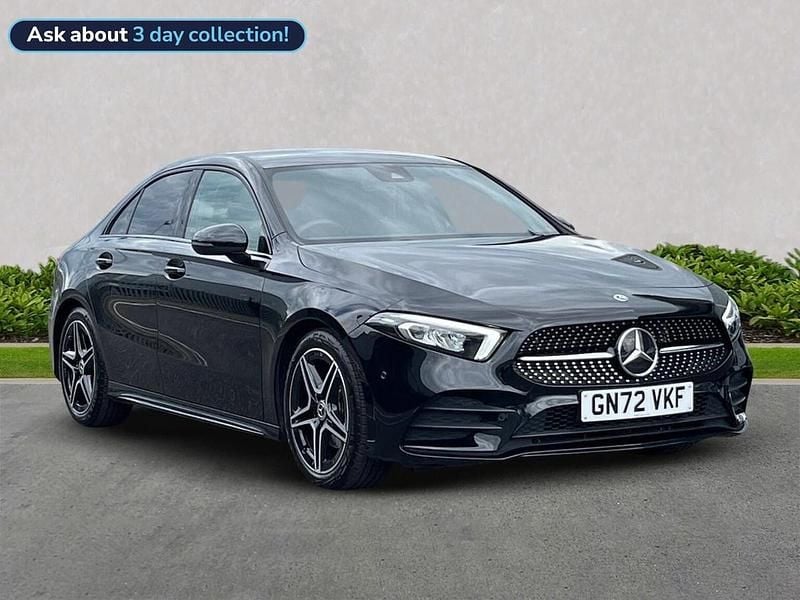 Black Used 2022 Mercedes A200 Executive Sedan | £23,649 (A bit pricey) - Image 1/4