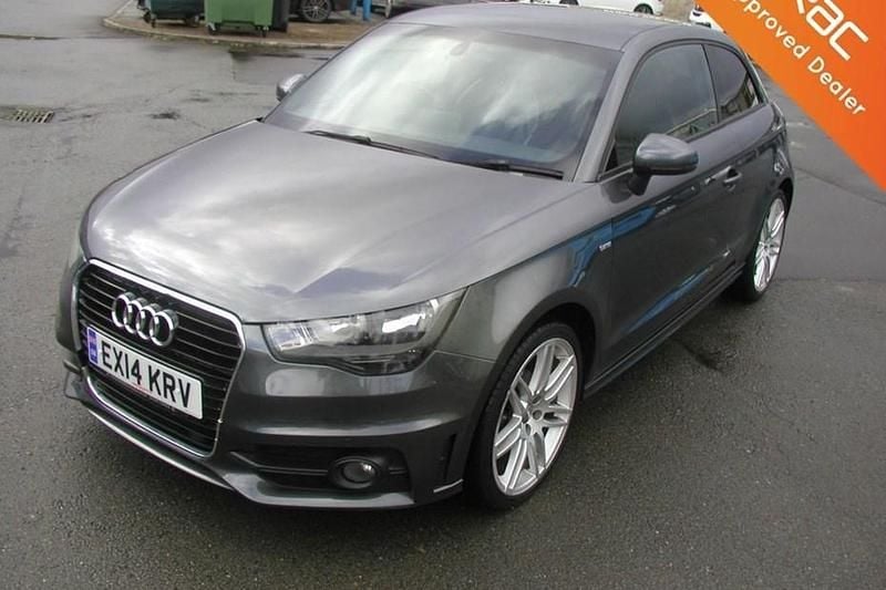 Used Audi A1 S-Line 86 HP (63 kW) 2014 Grey Hatchback