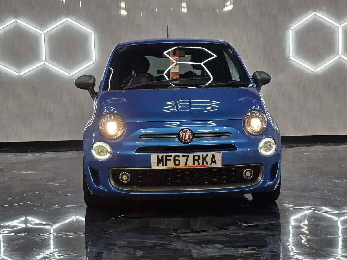 Used Fiat 500S S 2017 Blue Hatchback