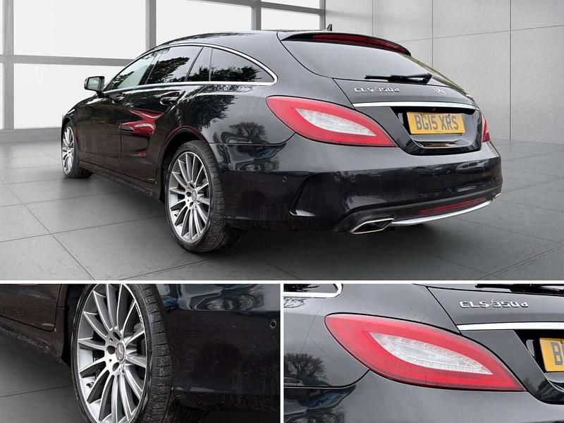 Used Mercedes CLS350 AMG Line Premium Plus 258 HP (189 kW) 2015 Black Estate