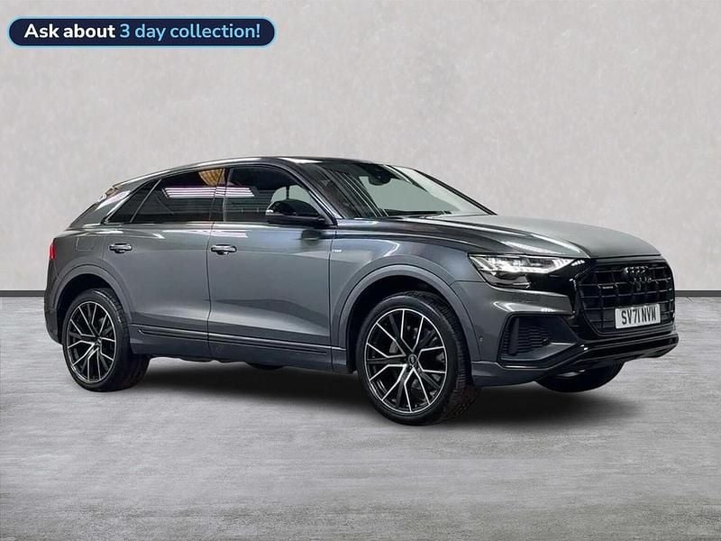 Used Audi Q8 Black Edition 286 HP (210 kW) 2021 Grey SUV