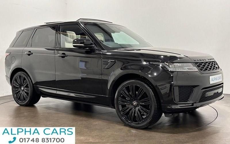 Black Used 2020 Land Rover Range Rover Sport Autobiography Dynamic SUV | £32,995 (Good price) - Image 1/4