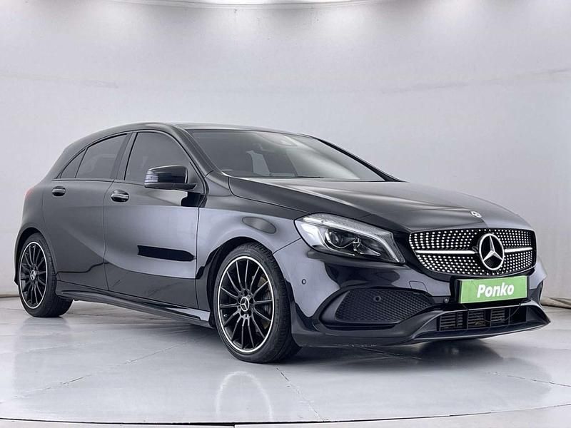 Black Used 2018 Mercedes A200 AMG Line Premium Plus Hatchback | £13,830 (Fair price) - Image 1/3