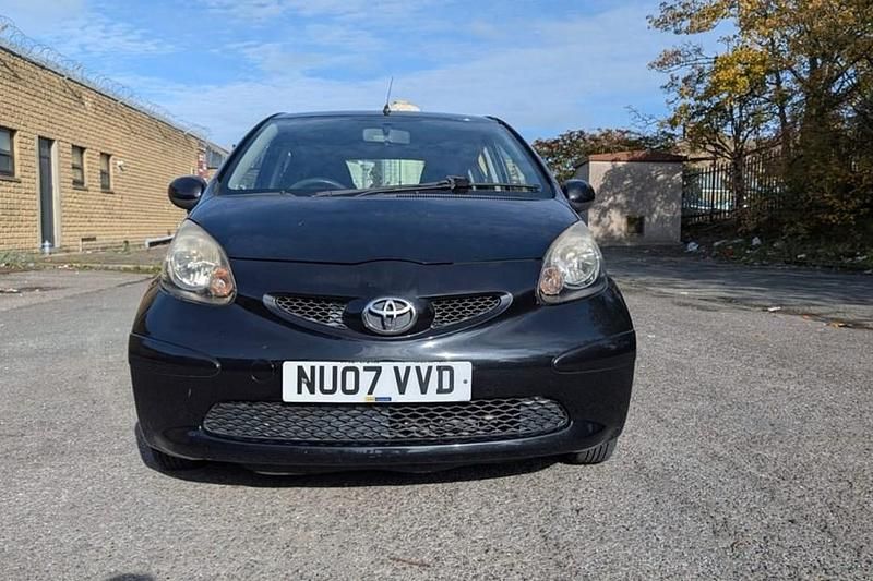Black Used 2007 Toyota Aygo Hatchback | £1,395 (Good price) - Image 1/1