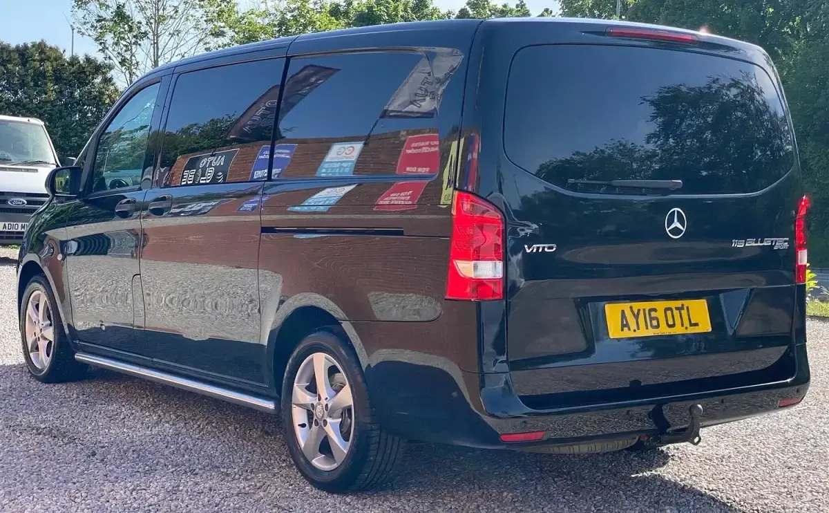 Used Mercedes Vito 2016 Black Van